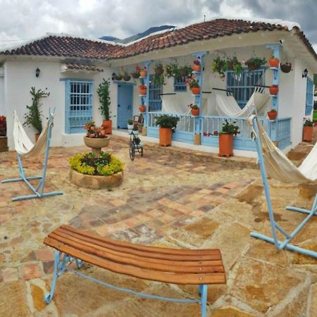Casa Hotel Santa Helena Boutique Villa de Leyva Eksteriør bilde