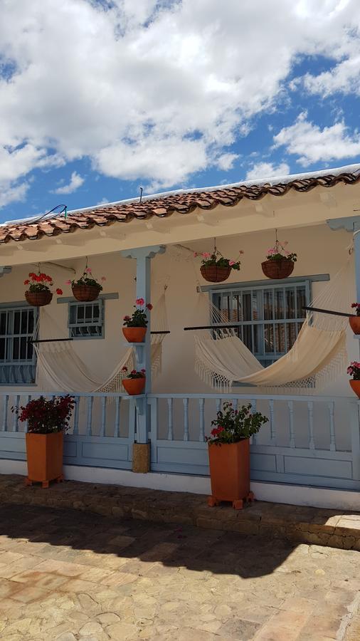 Casa Hotel Santa Helena Boutique Villa de Leyva Eksteriør bilde