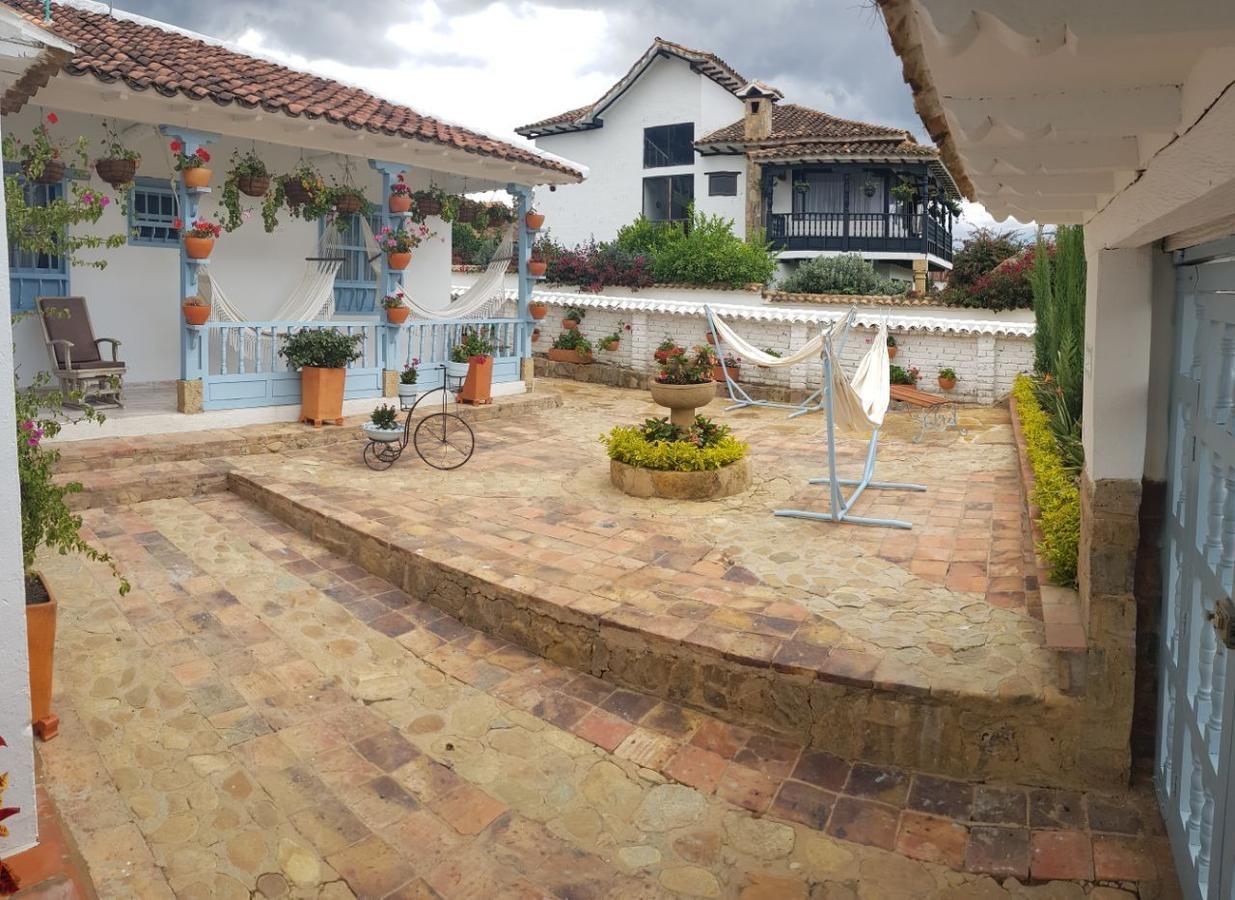 Casa Hotel Santa Helena Boutique Villa de Leyva Eksteriør bilde