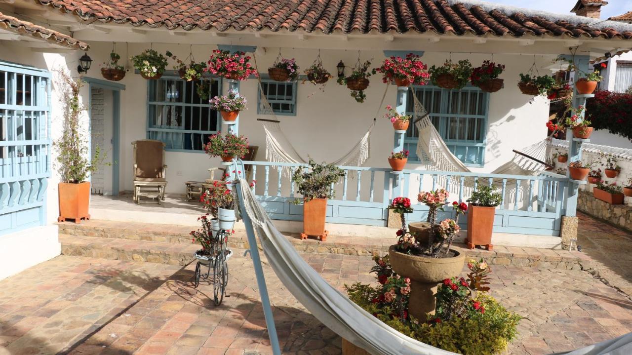 Casa Hotel Santa Helena Boutique Villa de Leyva Eksteriør bilde